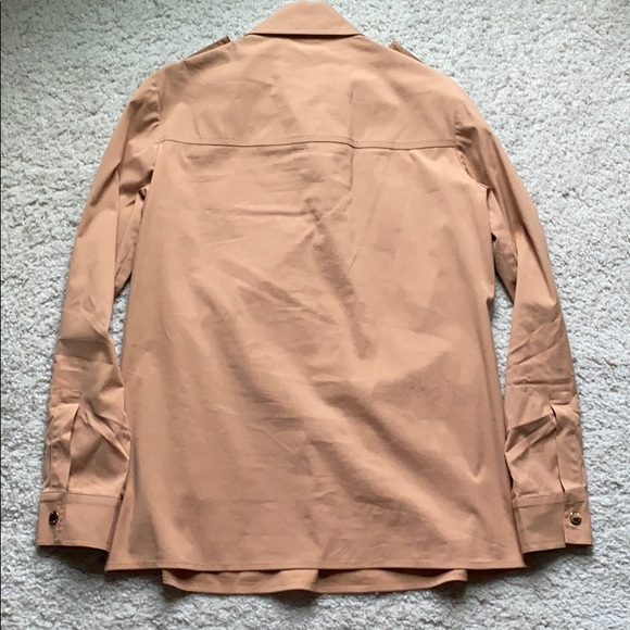 Michael Kors collection chain lace up military top - Picture 8 of 8